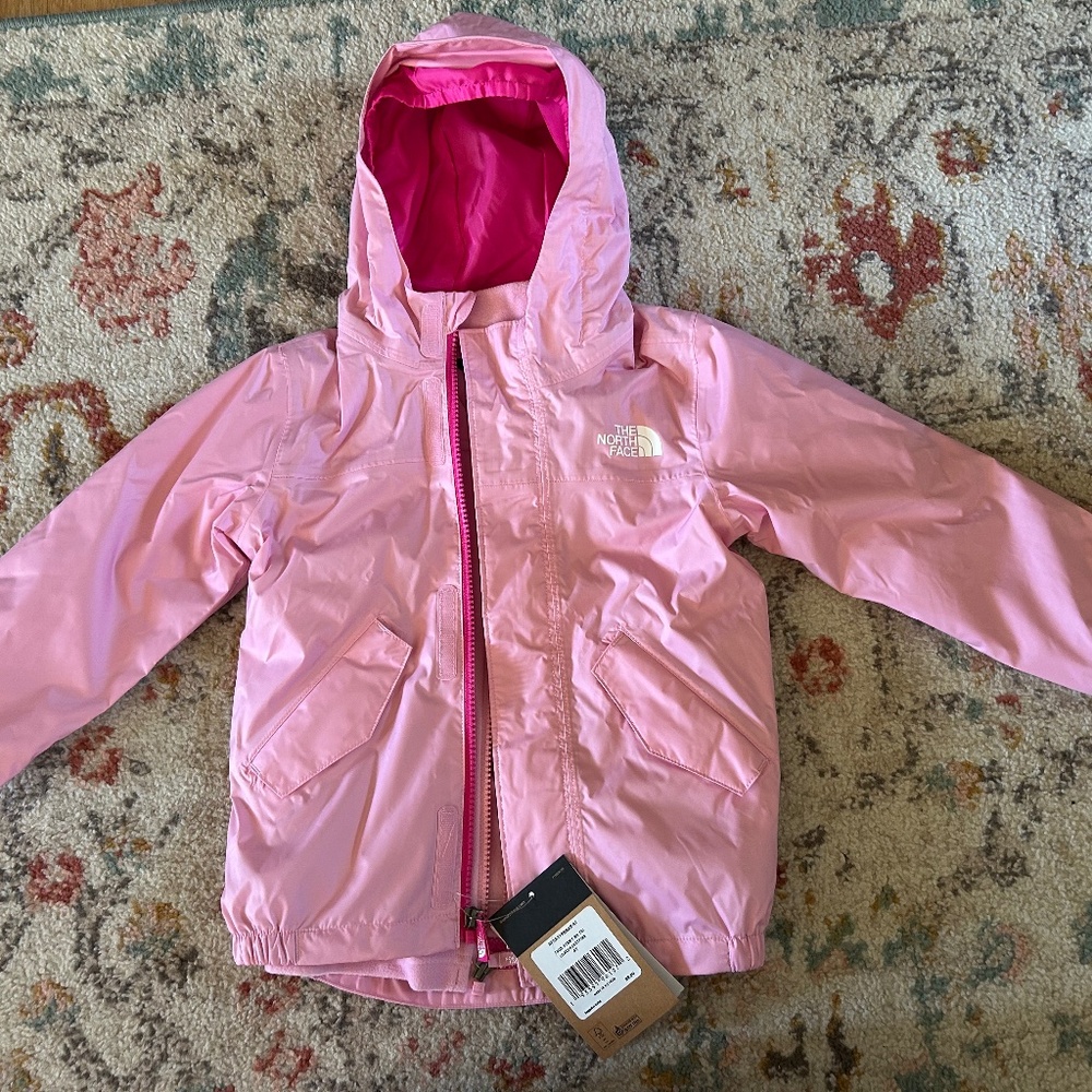 The North Face Toddler Raincoat and Fleece